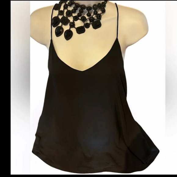 RW&co black sleeveless chiffon blouse Sz L - Picture 12 of 12